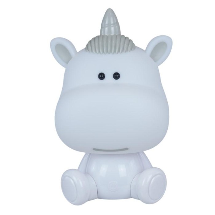 LAMPADA UNICORNO BIANCA 20X18X25